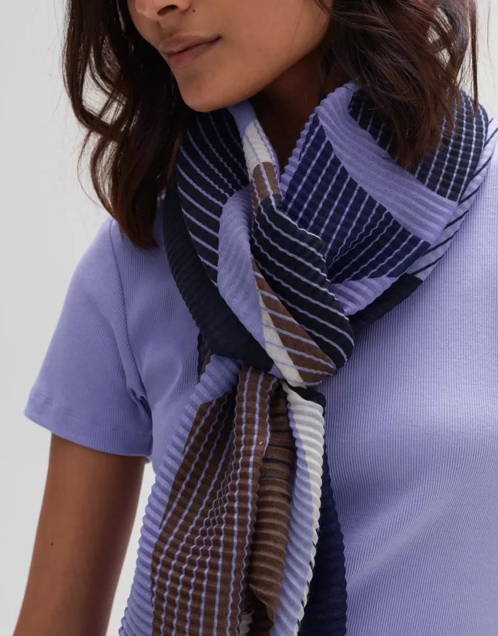 OPUS Fashion Accessoires | Adoli Scarf Coal Blue