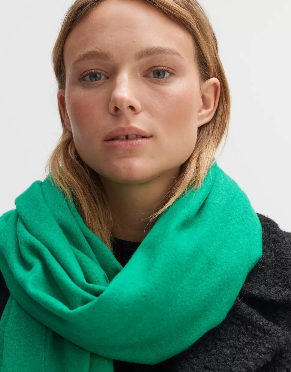 OPUS Fashion Accessoires | Anell Scarf Pepper Green