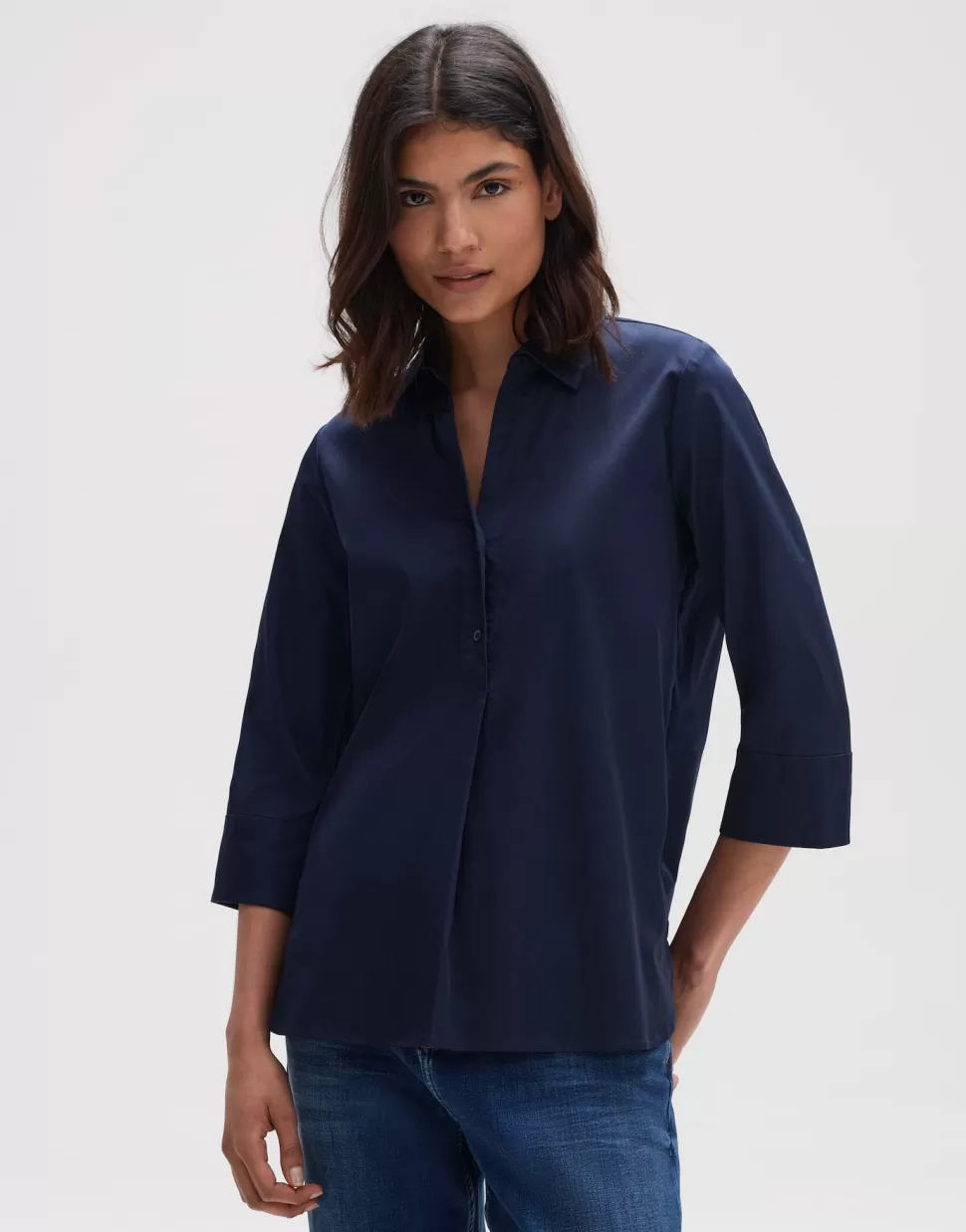 OPUS Fashion Blouses | Blouse Foleo Coal Blue