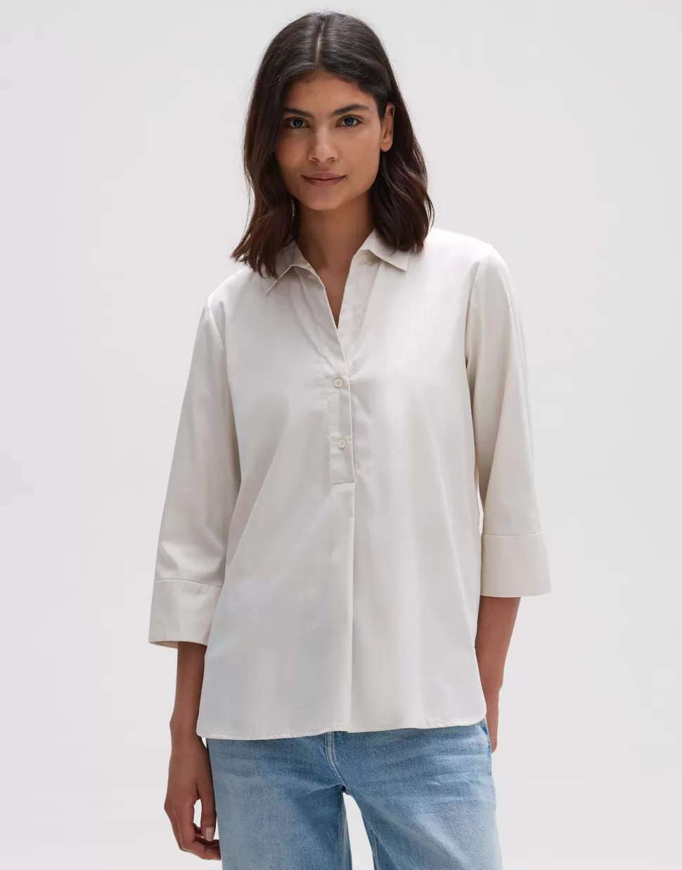 OPUS Fashion Blouses | Blouse Foleo Natural Glaze