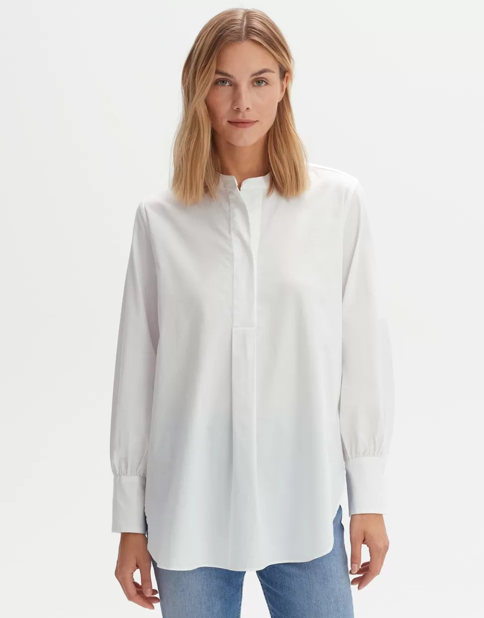 OPUS Fashion Blouses | Blouse Foyata White