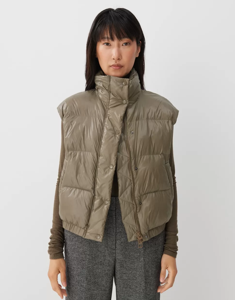 Someday Blazer Vesten | Bodywarmer Vilith Misty Green