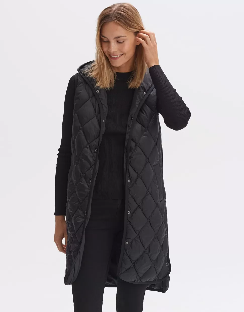 OPUS Fashion Blazer Vesten | Bodywarmer Wiamant Black