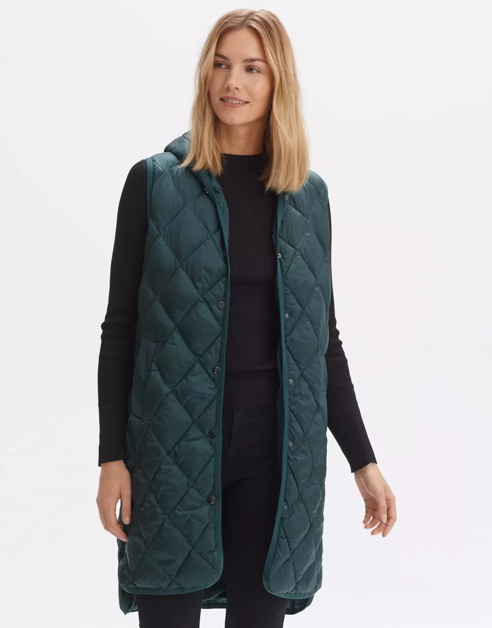 OPUS Fashion Blazer Vesten | Bodywarmer Wiamant Deep Teal