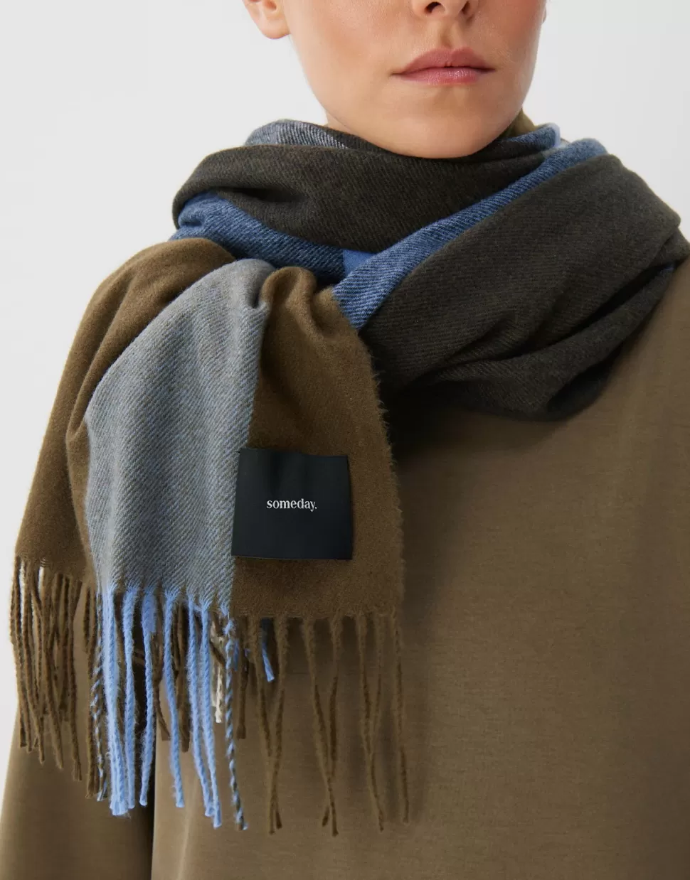 Someday Accessoires | Brantje Scarf Misty Green