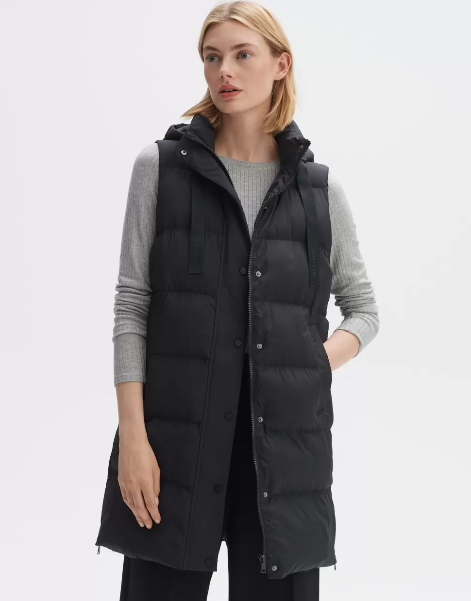 OPUS Fashion Blazer Vesten | Gewatteerde Bodywarmer Wafina Black