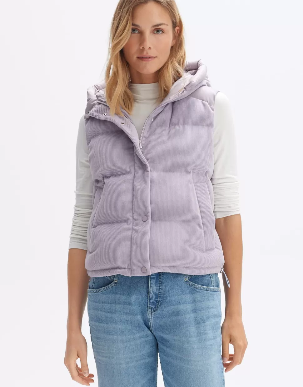 OPUS Fashion Blazer Vesten | Gewatteerde Bodywarmer Wolma Soft Viola