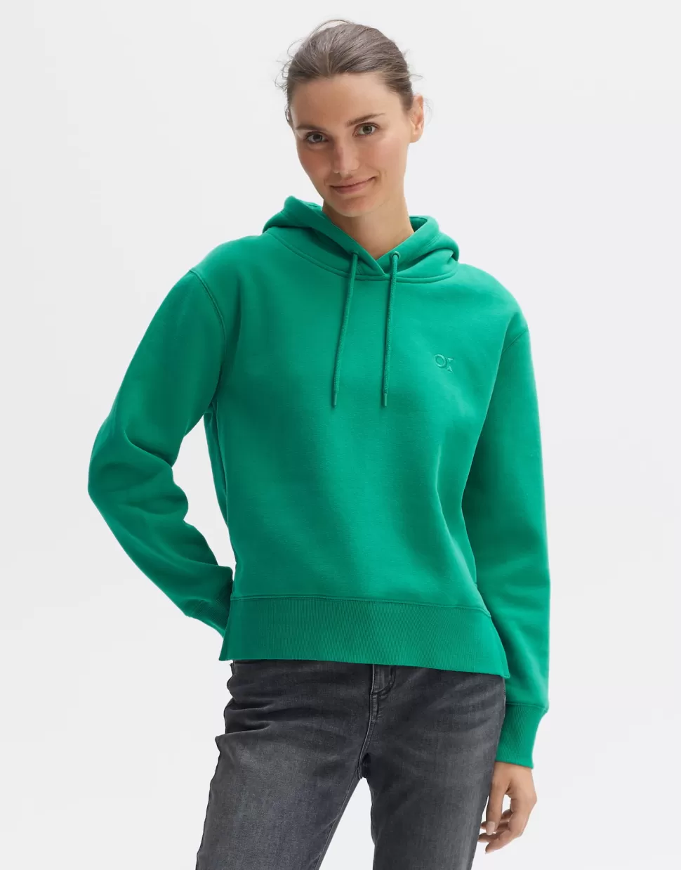 OPUS Fashion Sweat | Hoodie Gadiri Pepper Green