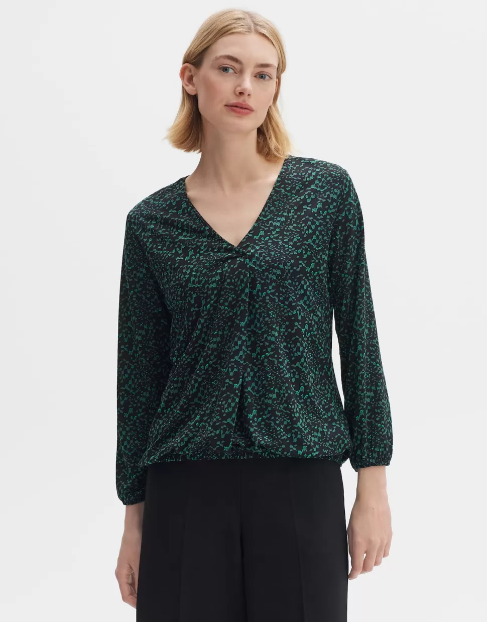 OPUS Fashion Shirts | Longsleeve Sannah Splendid Black