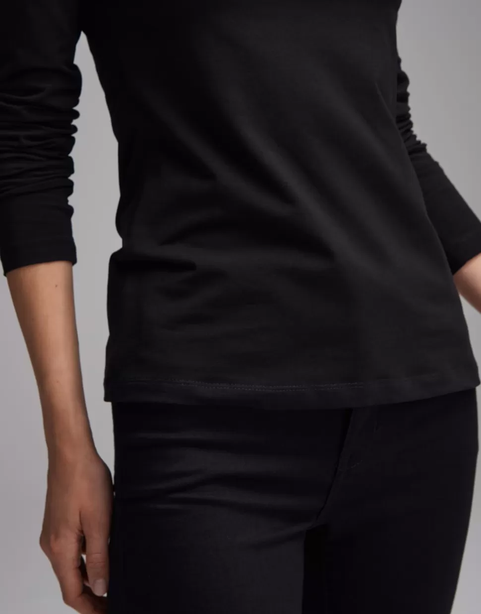 OPUS Fashion Shirts | Longsleeve Smilla Black