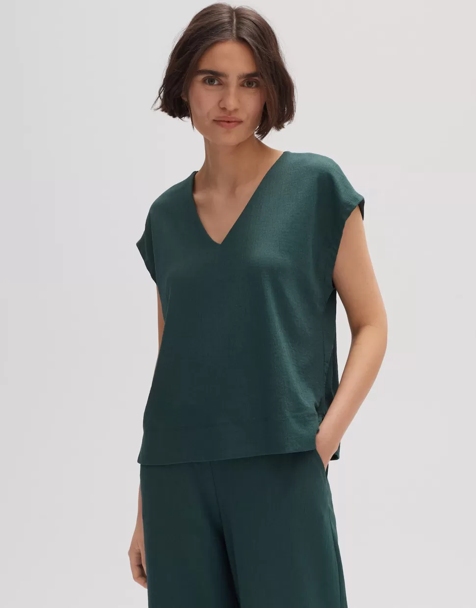 OPUS Fashion Shirts | Overhemd Seltiko Deep Teal