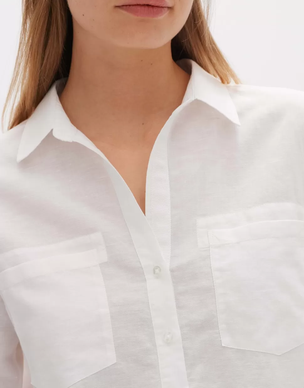 OPUS Fashion Blouses | Overhemdblouse Fredda White