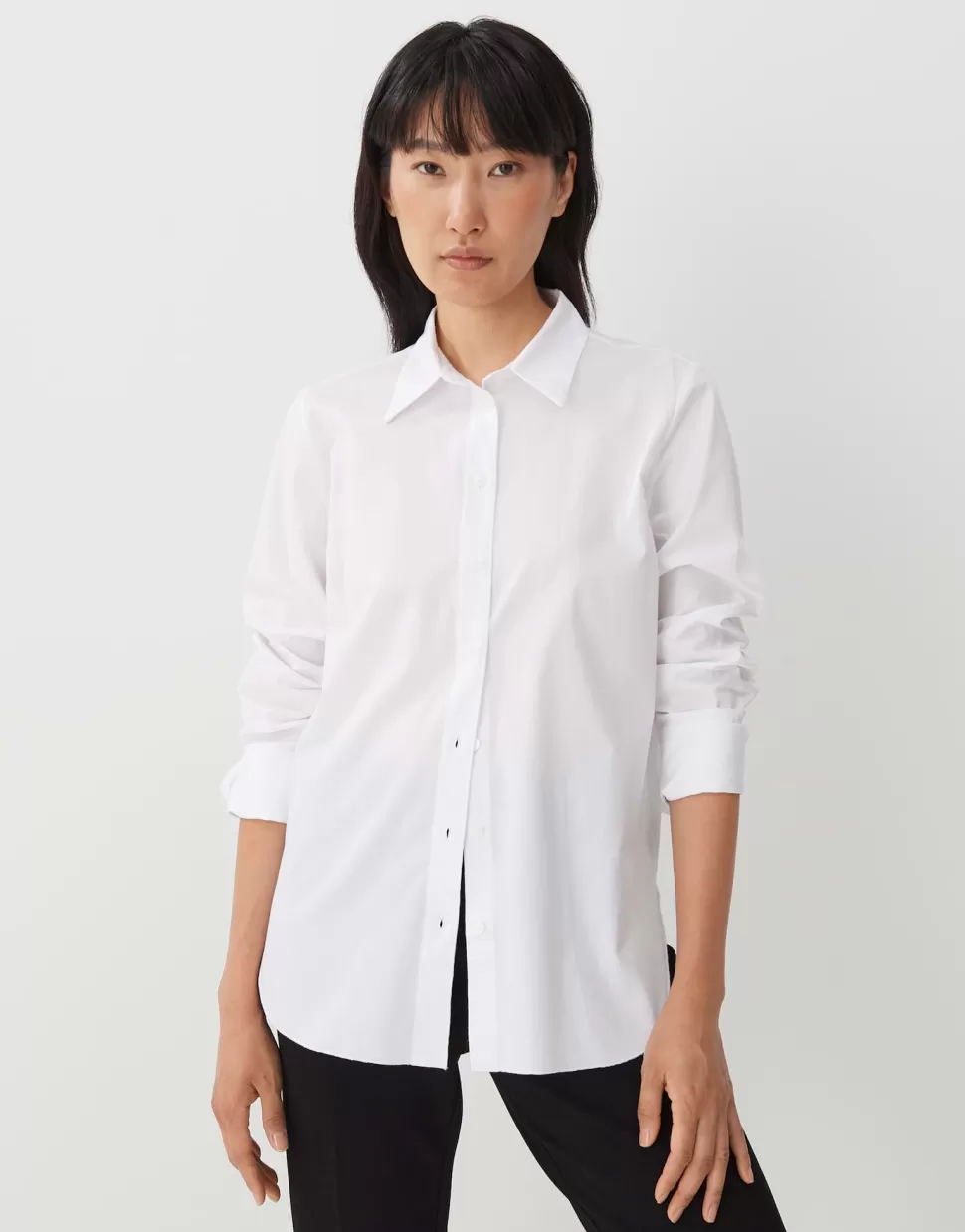 Someday Blouses | Overhemdblouse Zippi White