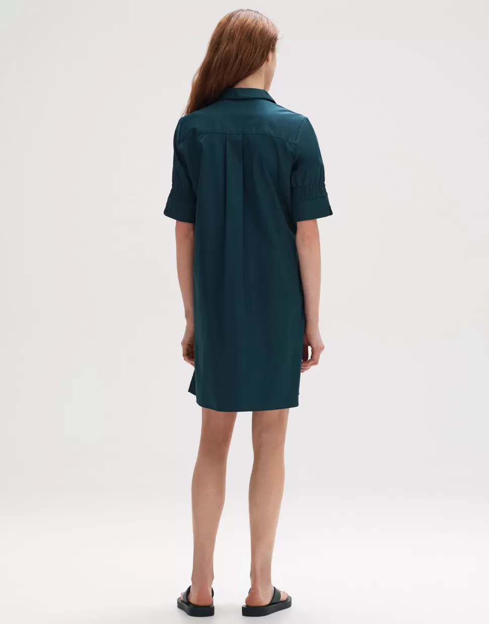 OPUS Fashion Jurken Rokken | Overhemdjurk Winno Deep Teal