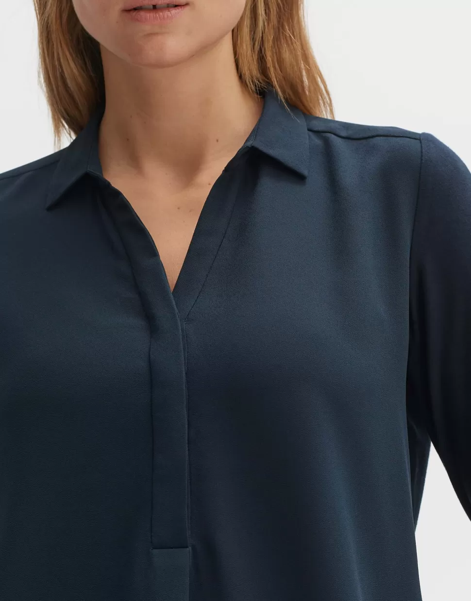 OPUS Fashion Blouses | Shirtblouse Frera Coal Blue