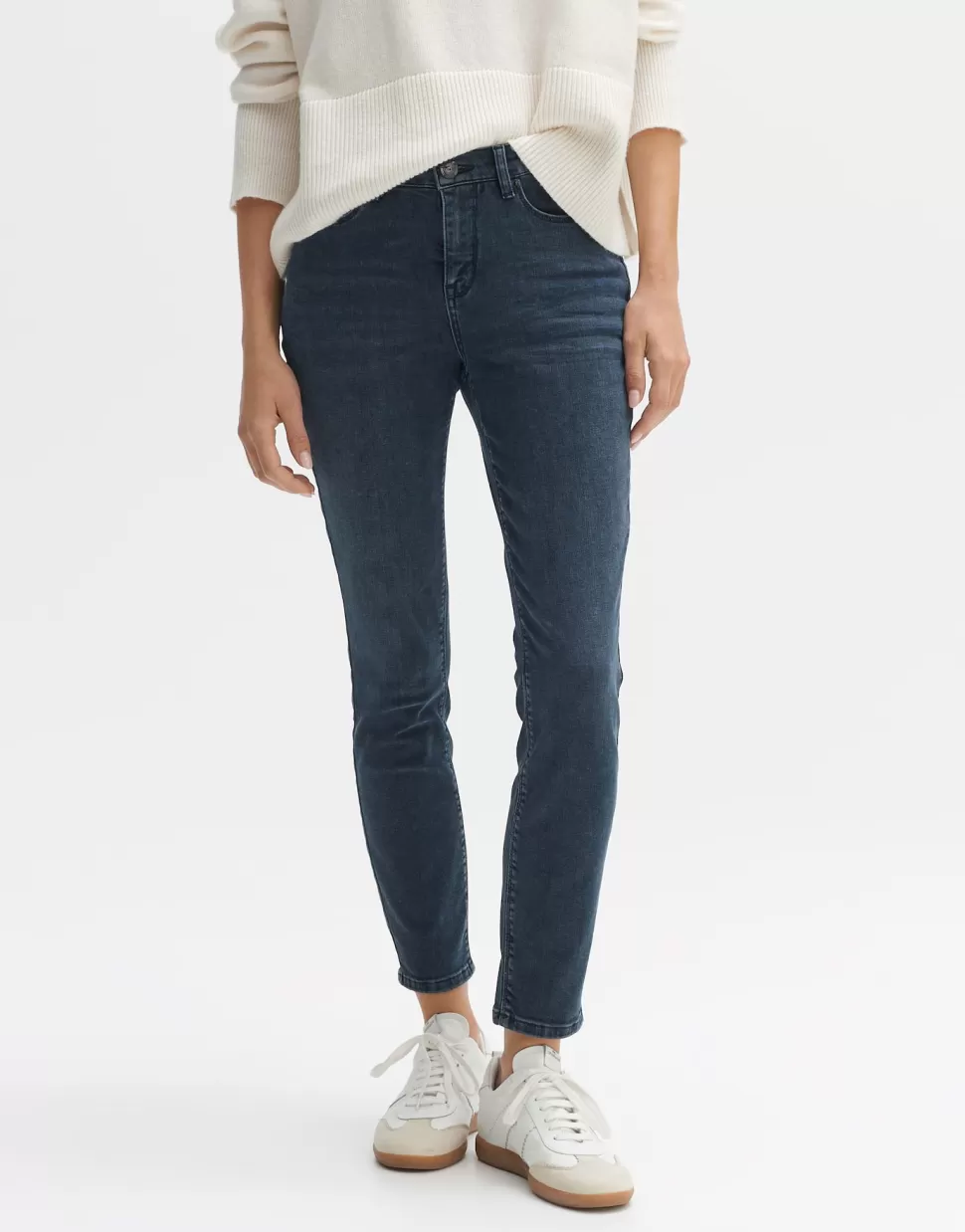 OPUS Fashion Jeans | Skinny Jeans Elma Blue Black Deep Blue Black