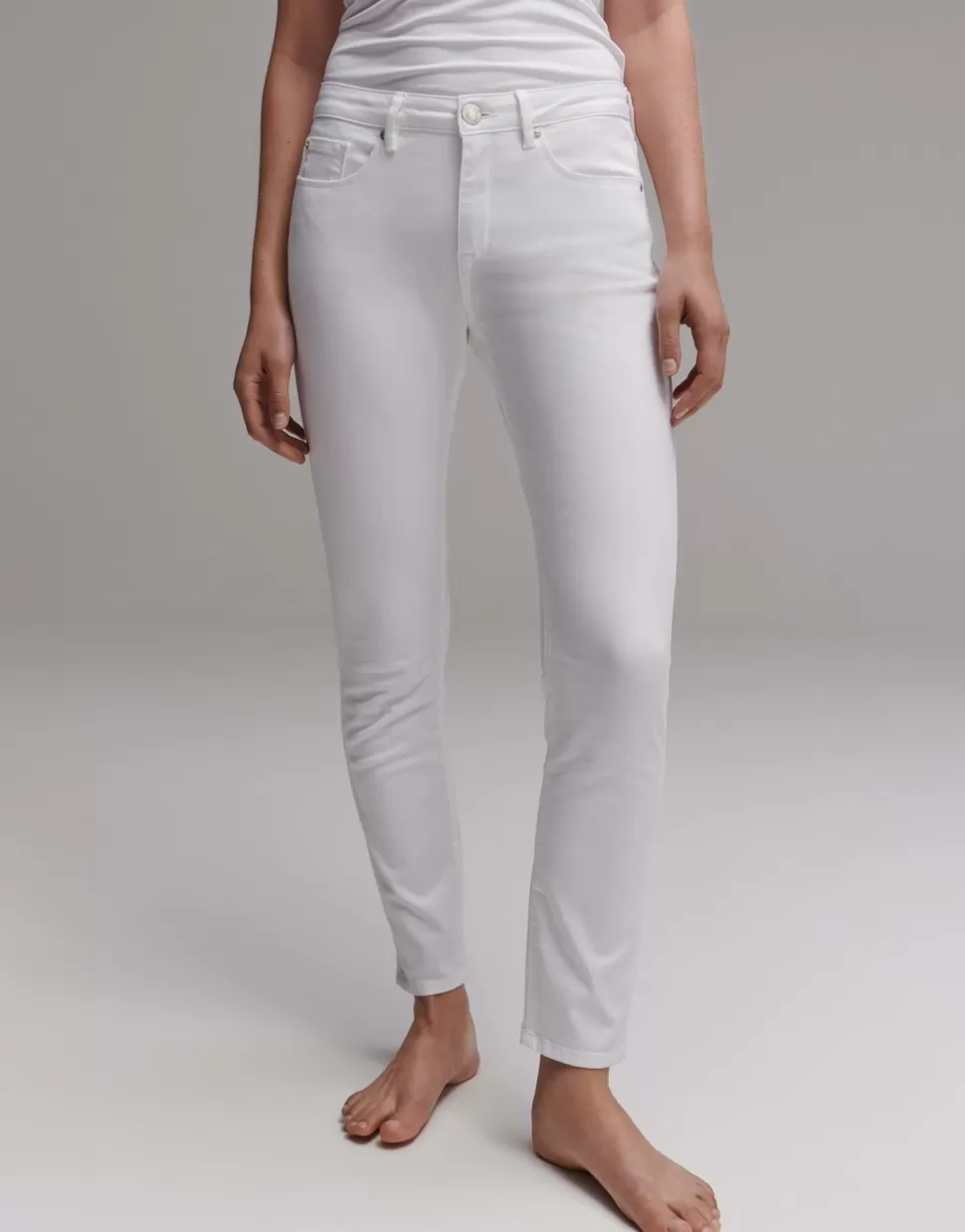 OPUS Fashion Jeans | Skinny Jeans Elma Clear White