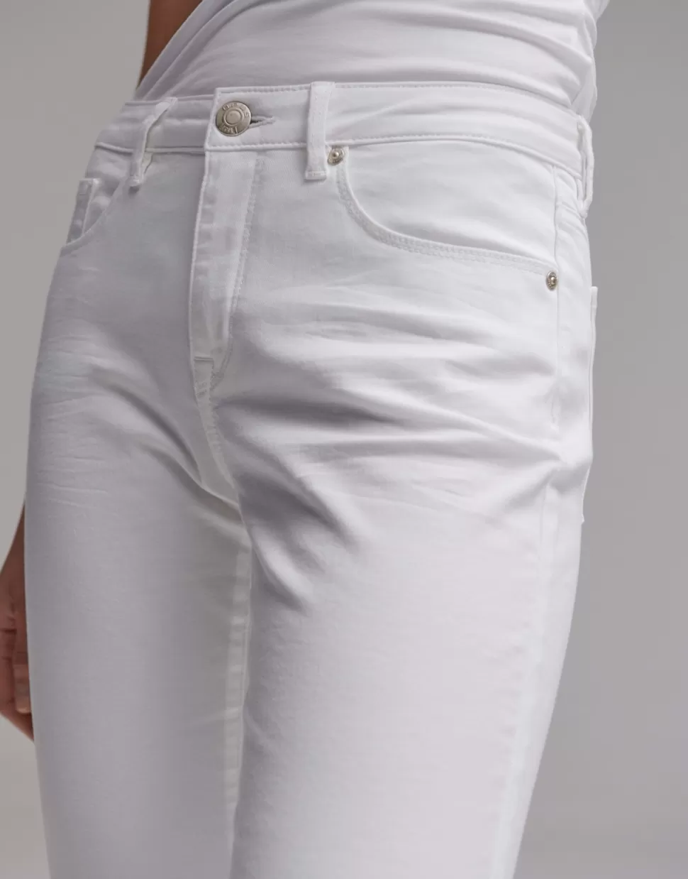 OPUS Fashion Jeans | Skinny Jeans Elma Clear White