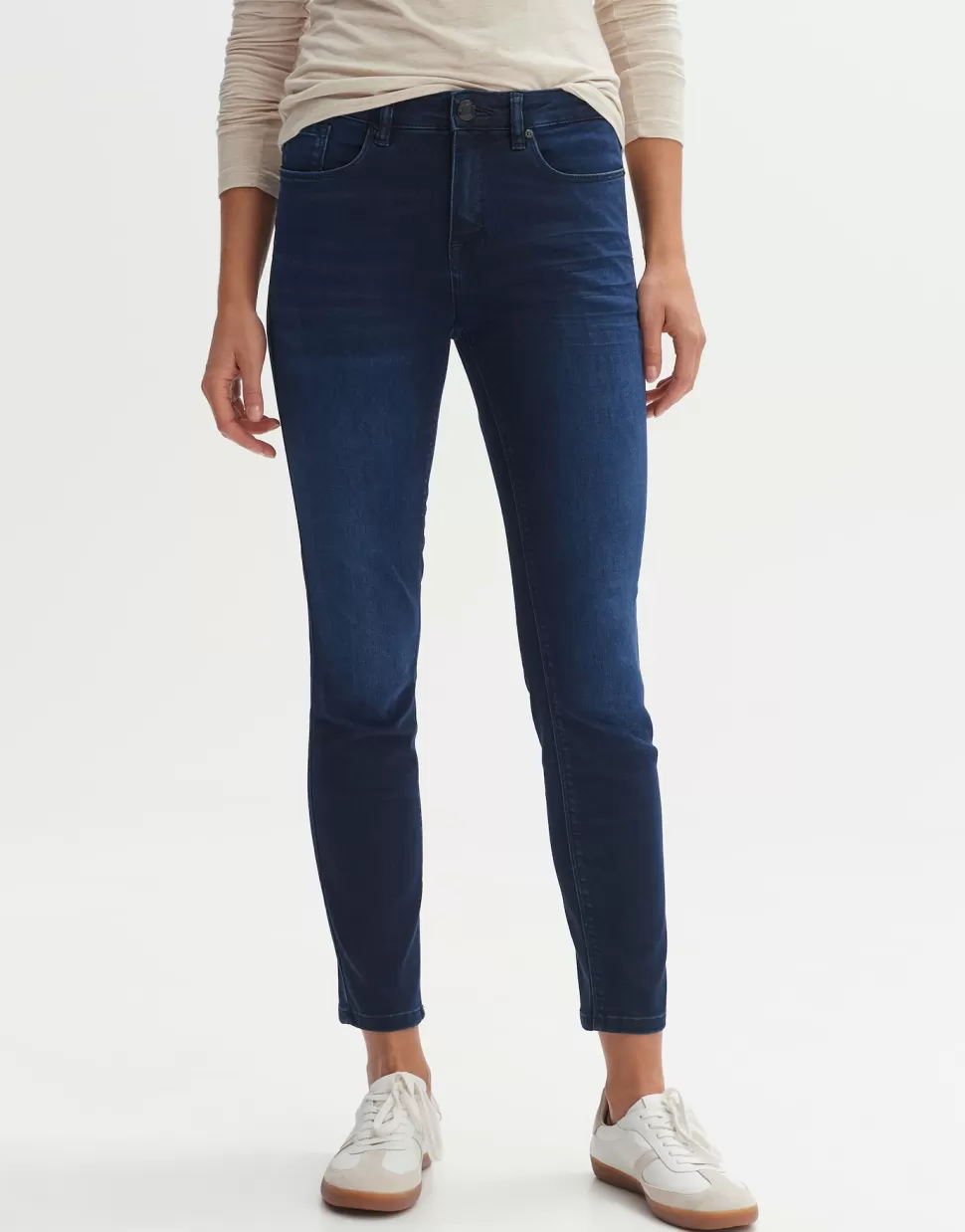 OPUS Fashion Jeans | Skinny Jeans Elma Midnight Deep Vintage Blue