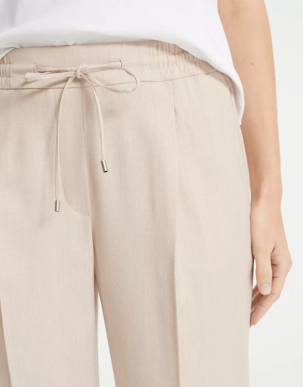 OPUS Fashion Broeken | Stoffen Broek Melosa Breeze Natural Glaze