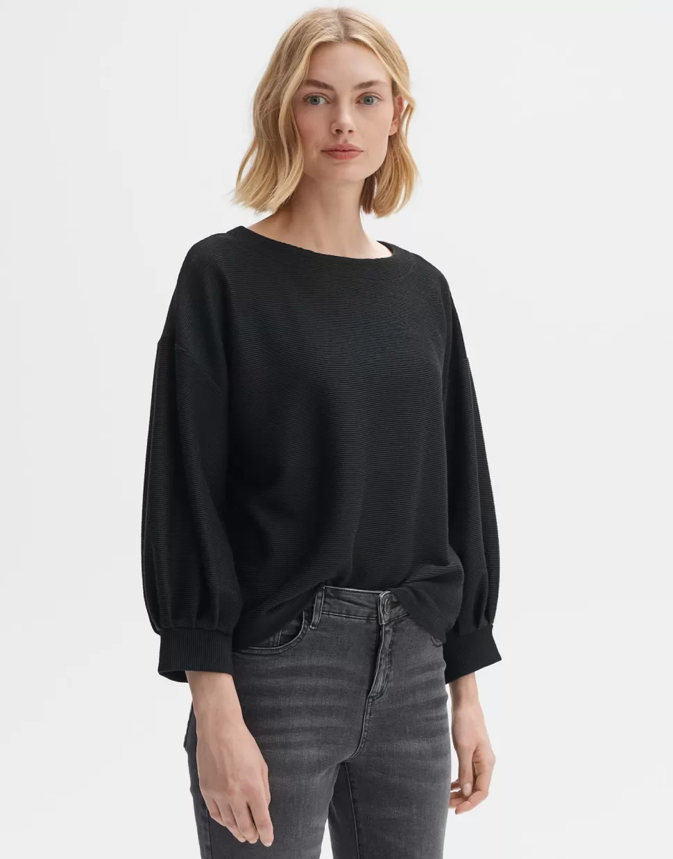 OPUS Fashion Sweat | Sweatshirt Ganine Black