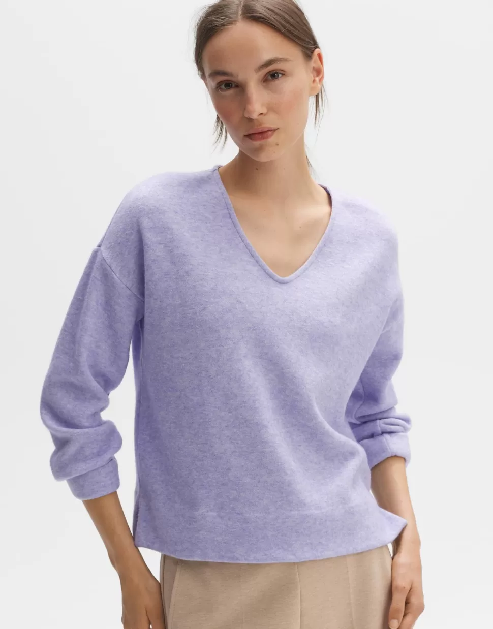 OPUS Fashion Sweat | Sweatshirt Gelela Soft Viola