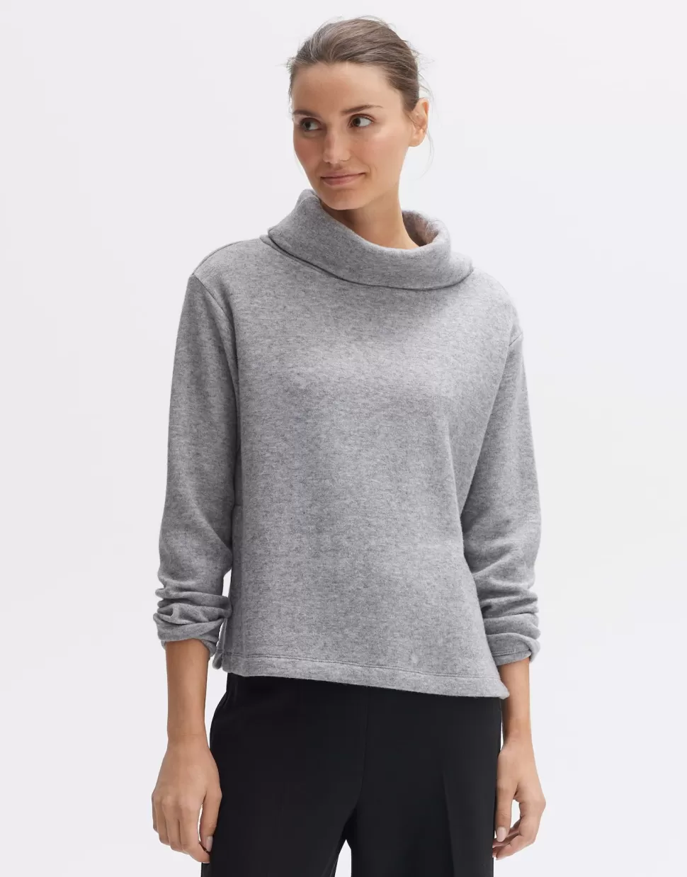 OPUS Fashion Sweat | Sweatshirt Gingy Hazy Fog Melange