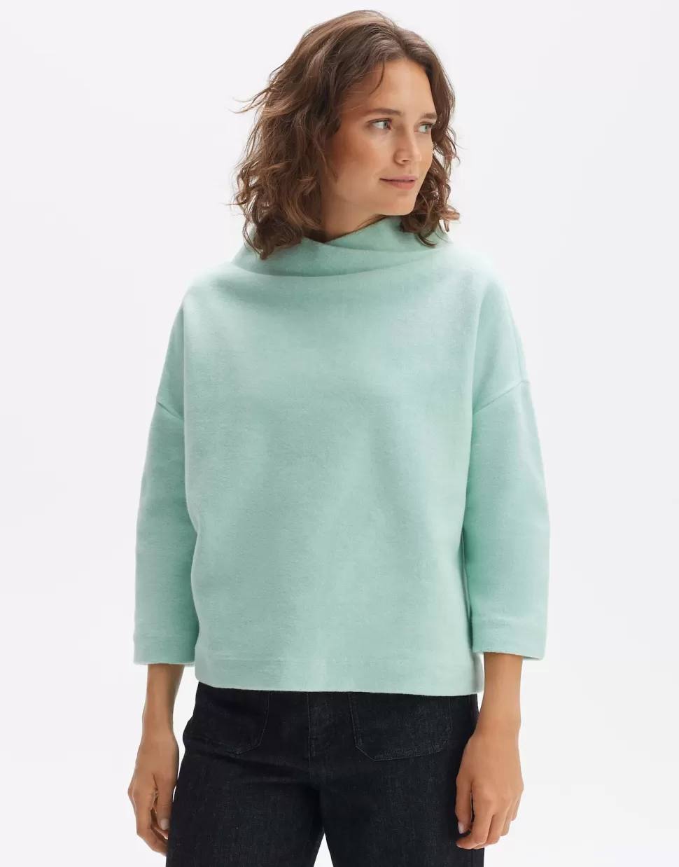 OPUS Fashion Sweat | Trui Ganivre Pale Mint