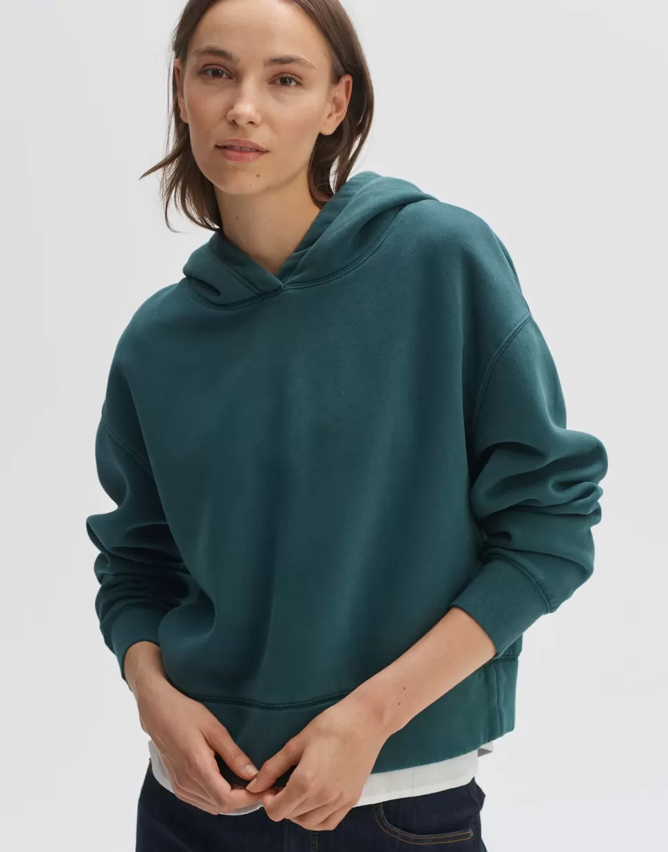 OPUS Fashion Sweat | Trui Gart Deep Teal