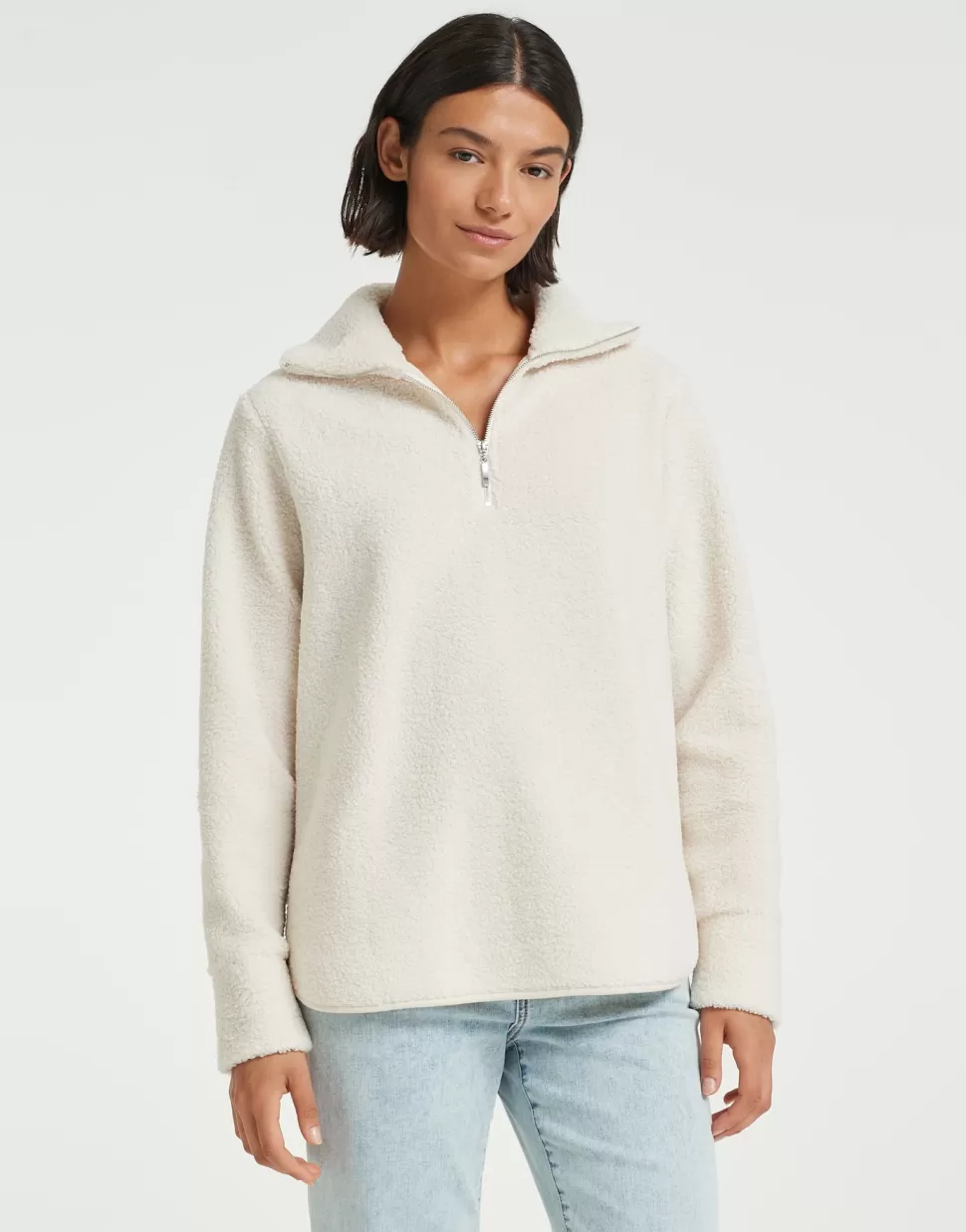 OPUS Fashion Sweat | Trui Gelsey Soft Cream