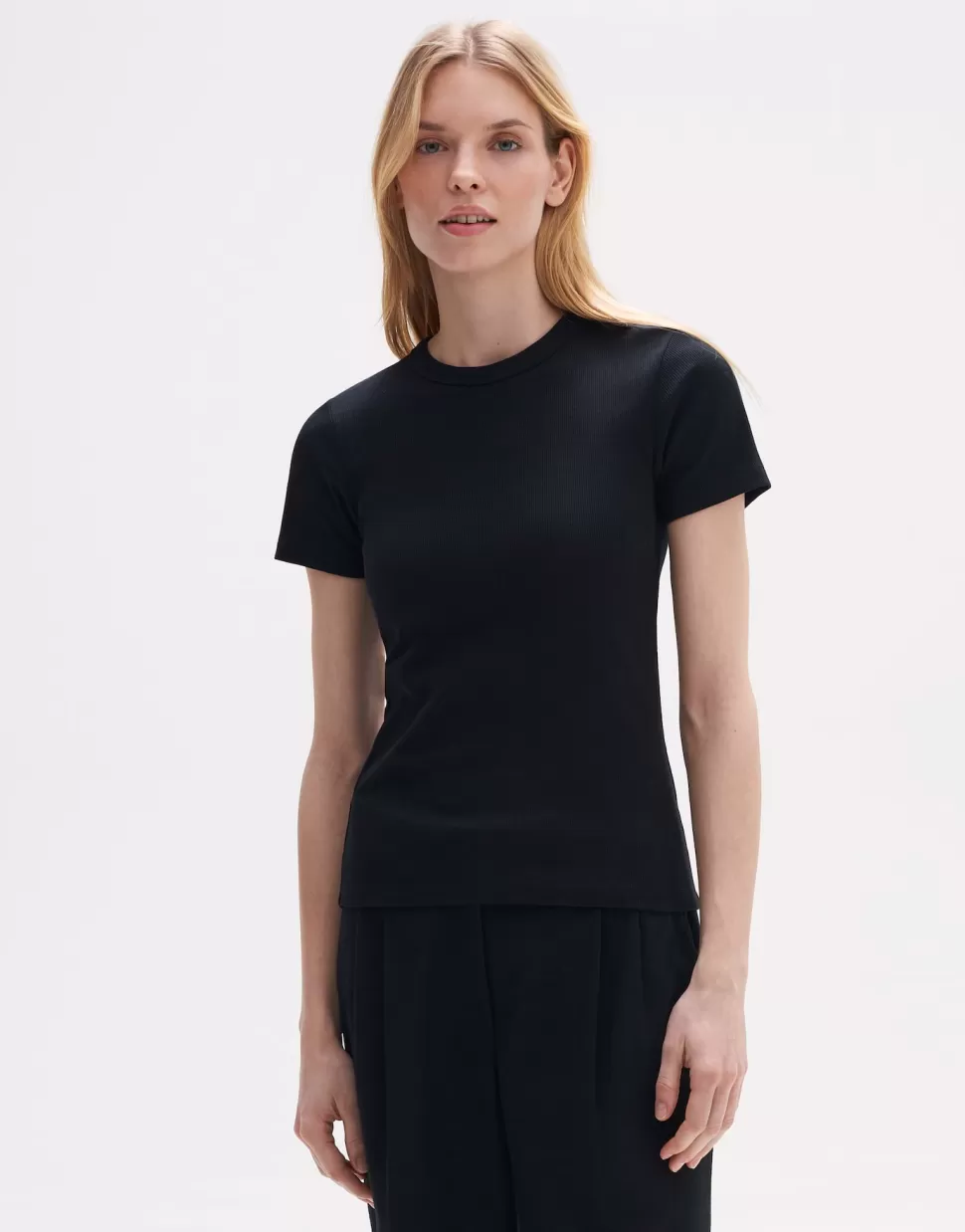 OPUS Fashion Shirts | T-Shirt Samuna Black