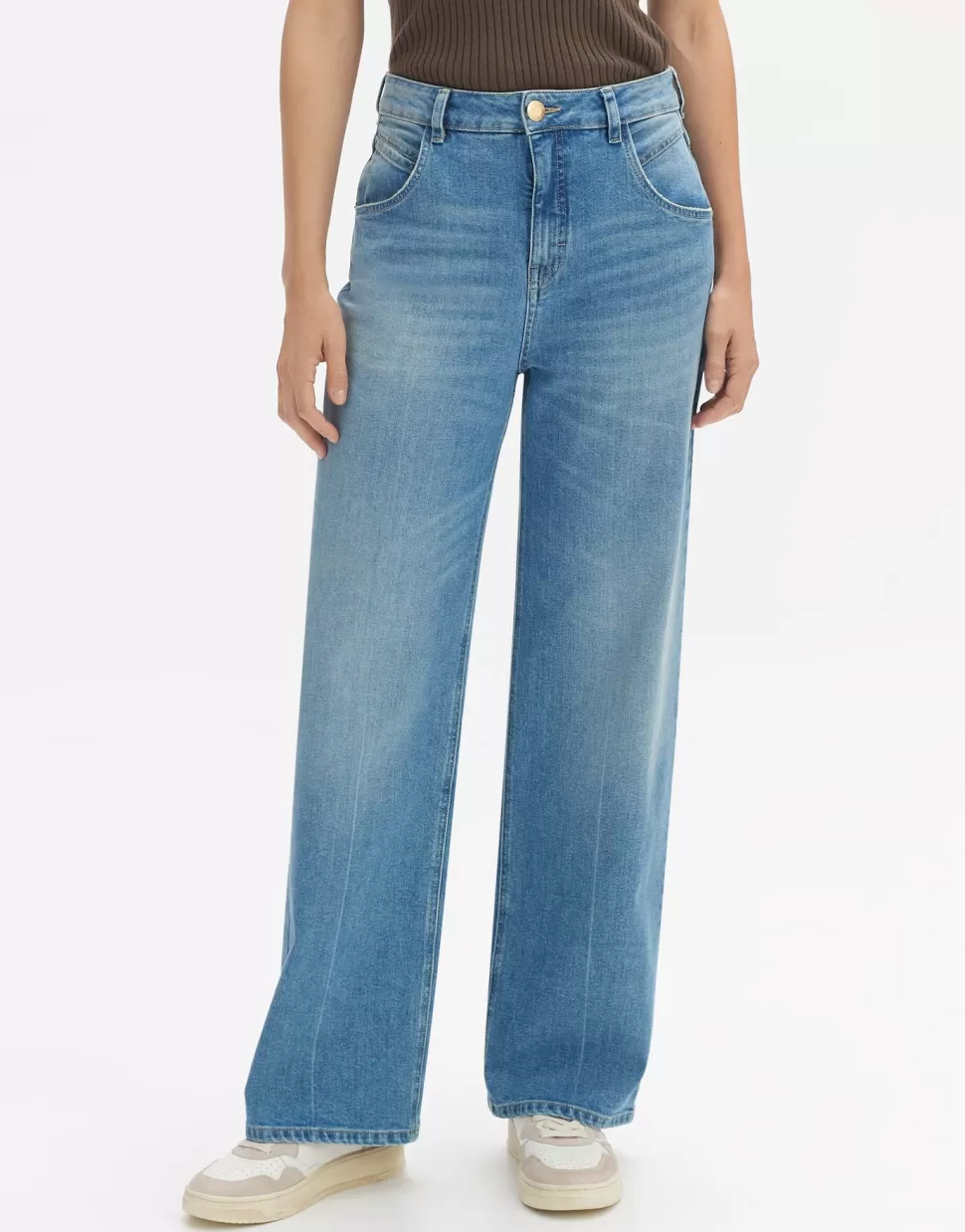 OPUS Fashion Jeans | Wide Jeans Miberta California Blue